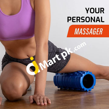 Fit Nation Foam Roller Ultra Lightweight Hollow Core Muscle For Deep Pain Relief In Your Aching Legs